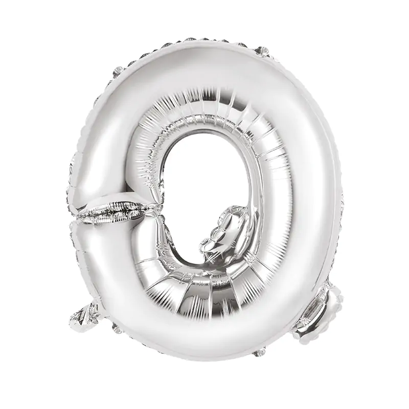 Harf Q Silver